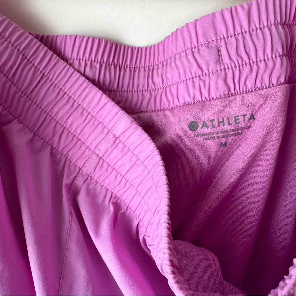 Athleta Pink Running Shorts - Picture 3 of 3